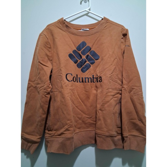Columbia Sportswear Company Other - Columbia Sportswear Company Brown Fleece‎ Pullover Sweatshirt Logo XL